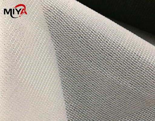 Doble elástico Dot Woven Interlining Fabric del PA 40Dx75D