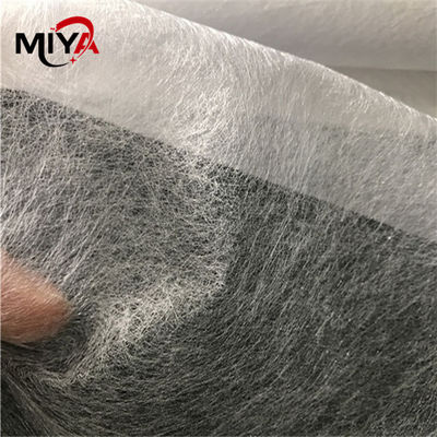 Película caliente transparente del pegamento del derretimiento de la tela de materia textil del PVC 0.06m m