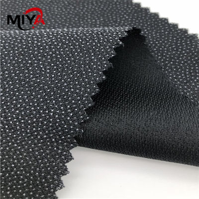 Material de fusión de la tela tejida el tejer de tela cruzada del traje 80gsm